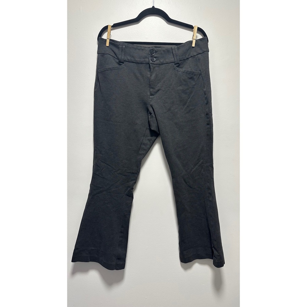 Torrid Studio Trouser Boot Gray Dress Pants Womens 14R Stretch Bootcut Career